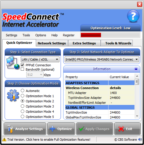 Free Software Speed Up Internet Connection Vista