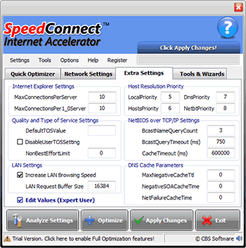   SpeedConnect Internet Accelerator v8.0 